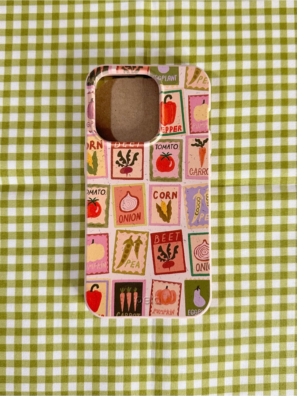 Seashell Veggie Packets iPhone 14 Pro Case